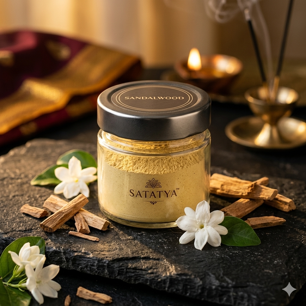 Sandalwood powder